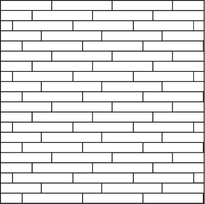 floor pattern - Brick Bond Brick Bond